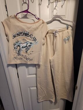 Matching Lounge Pants & Shirt